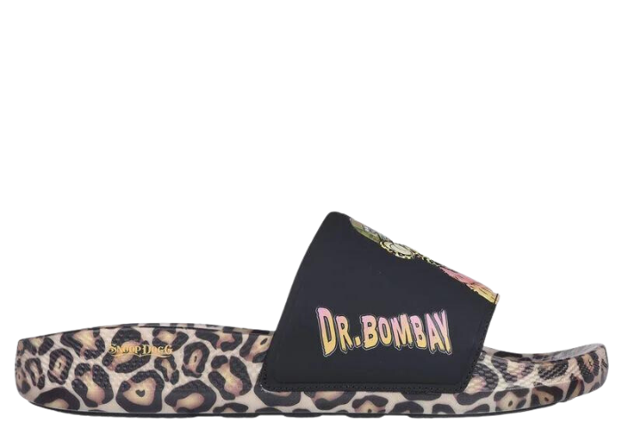 ◆SKECHERS Snoop Dogg: Hyper Slide - Dr. Bombay Skechers X Snoop Dogg Hyper Slide - Dr. Bombay Black/Black